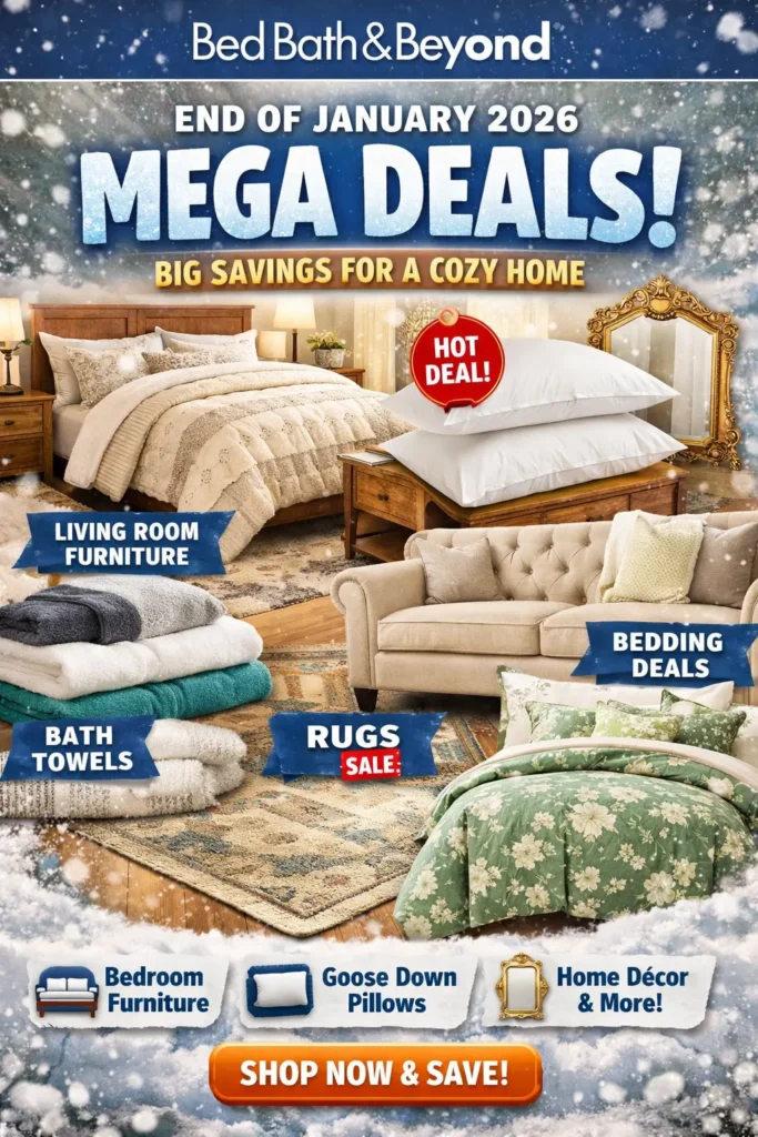 Bed Bath & Beyond Deals End of January 2026